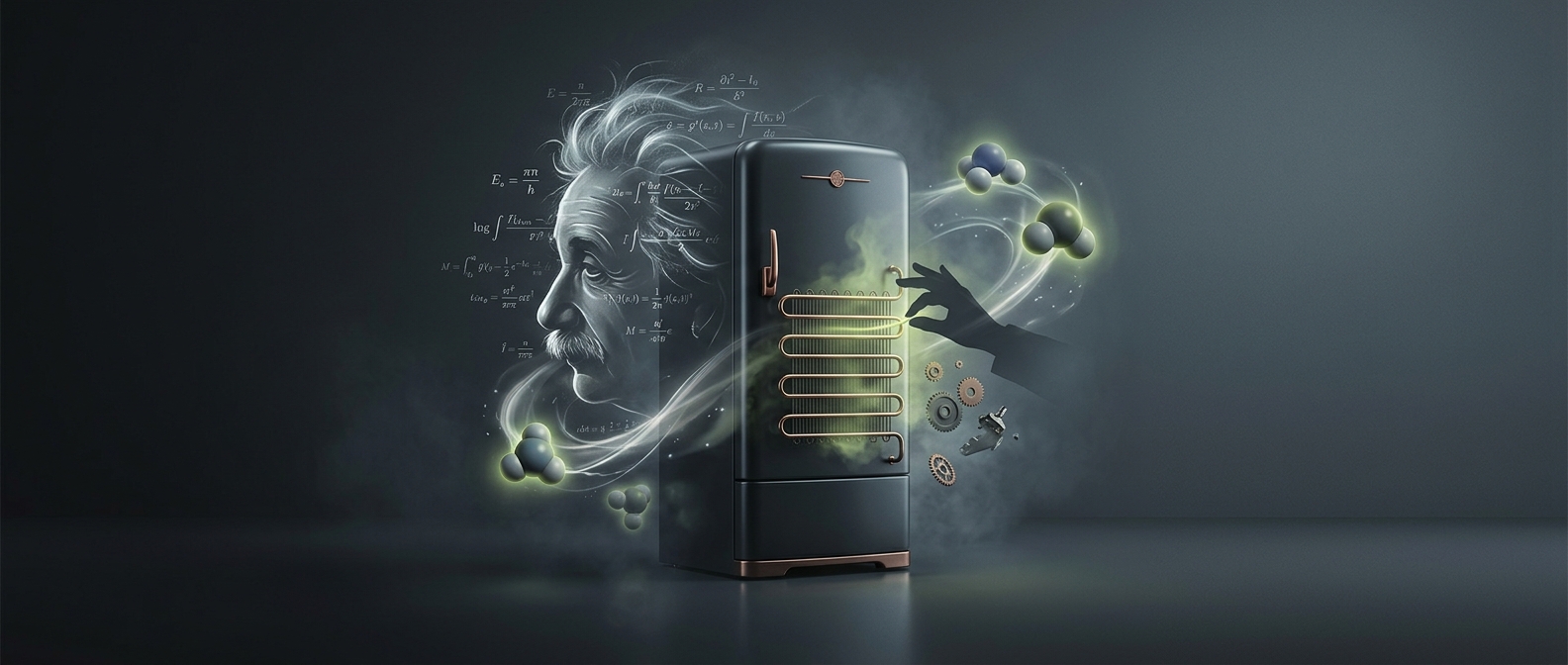 Einstein's safer refrigerator never caught on