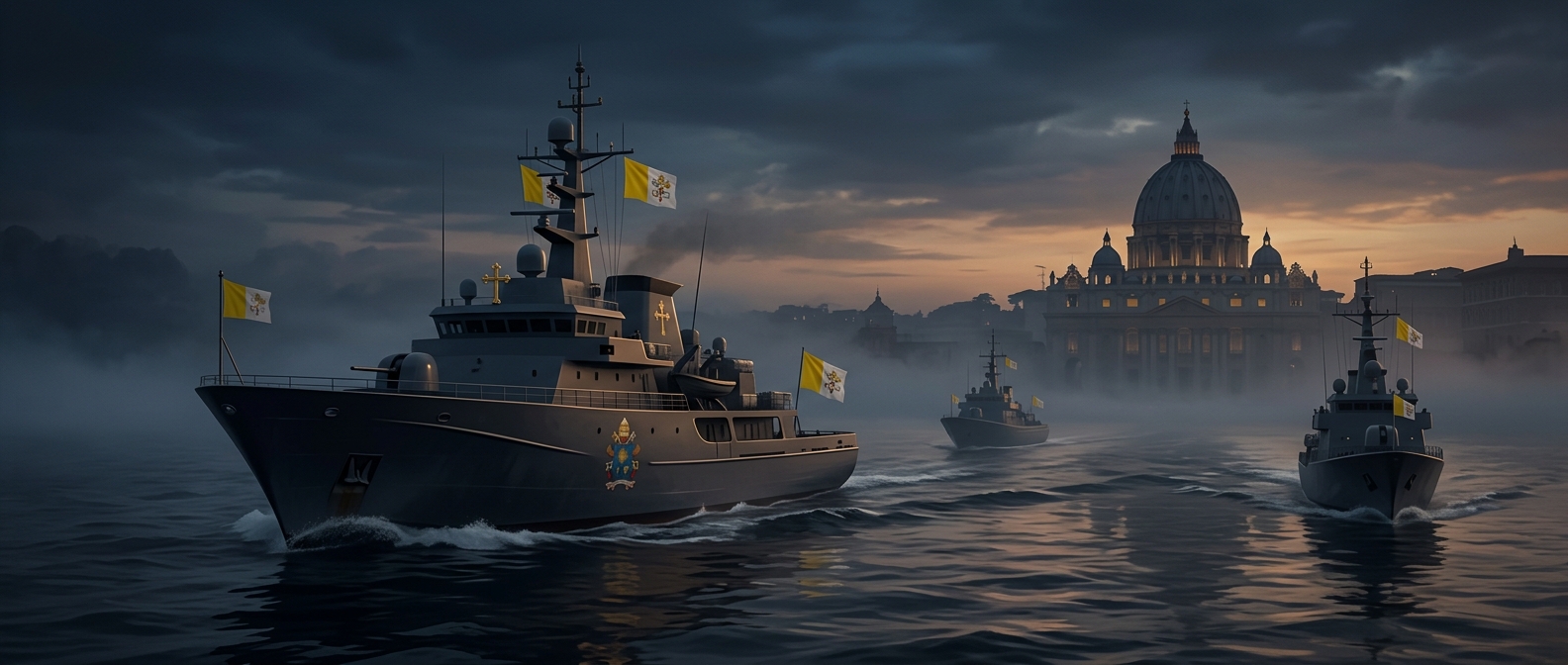Vatican City can legally sail under its own flag
