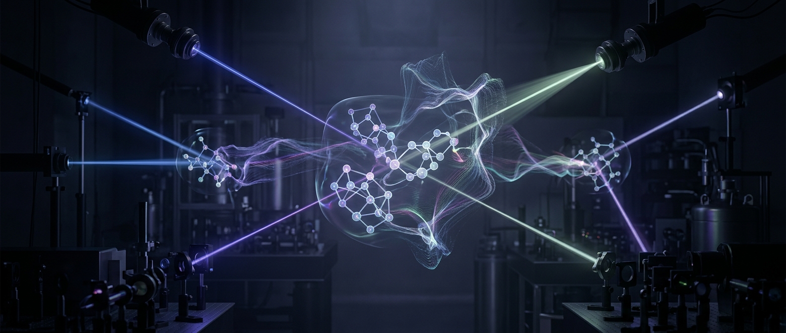 How lasers map molecules after extreme cooling