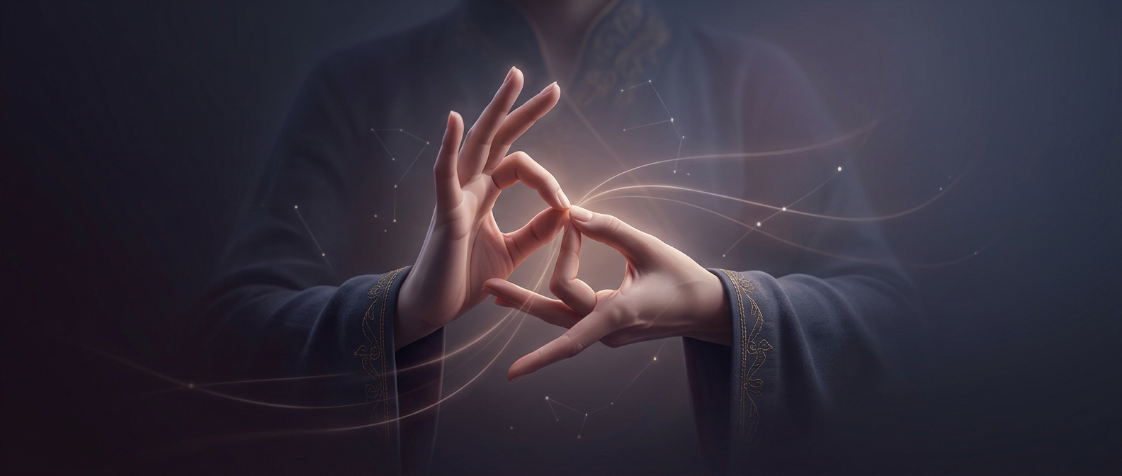 Mudras are highly specific hand gestures