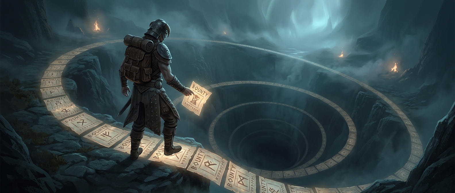 Why Skyrim quests never seem to end
