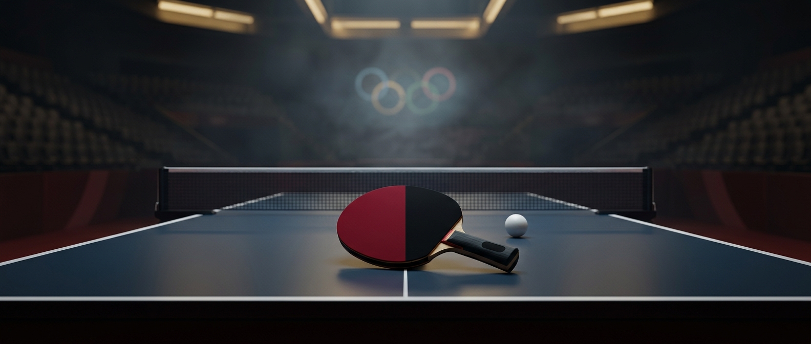 Ping pong paddles require two colors