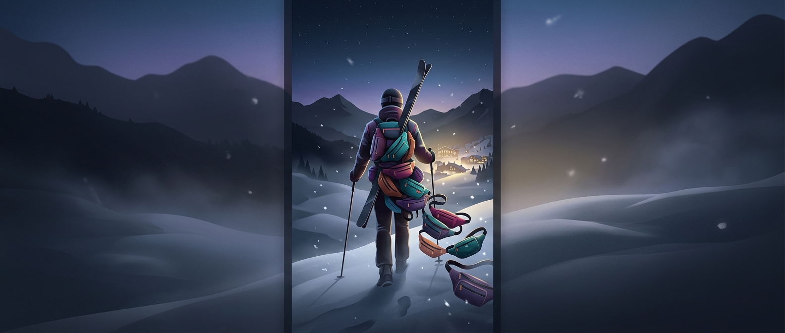 Why fanny packs took off on ski slopes