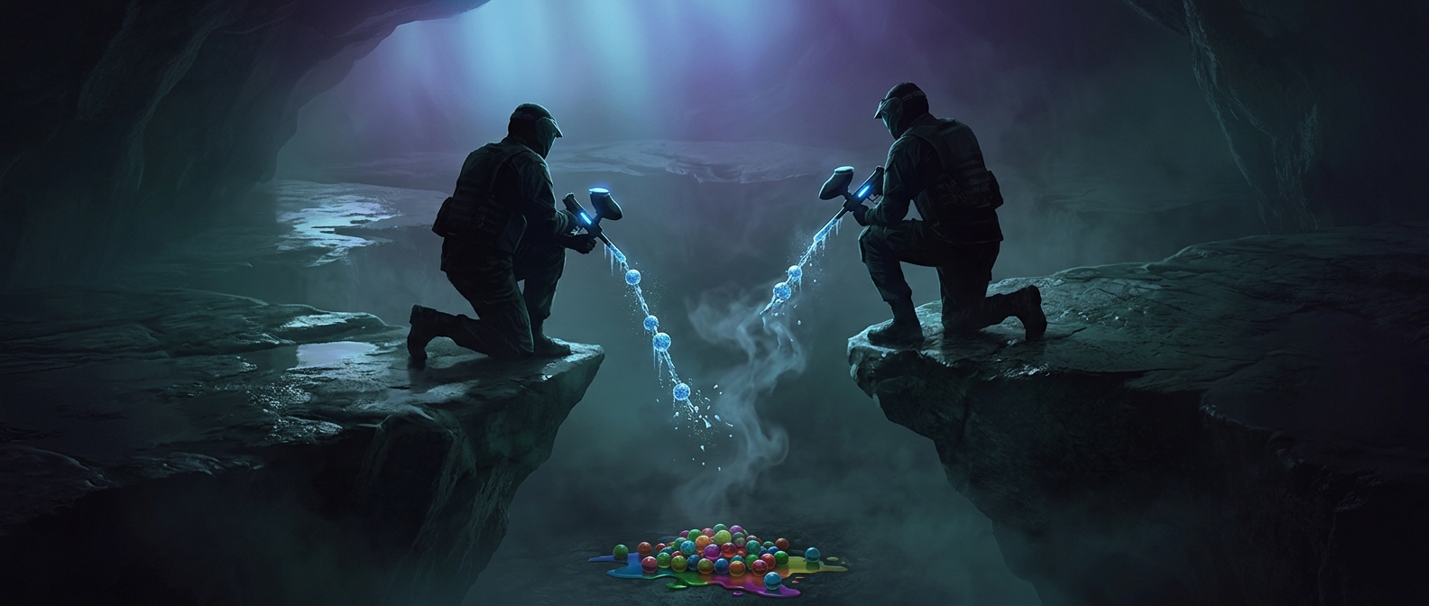 Why freezing paintballs doesn't make them deadlier