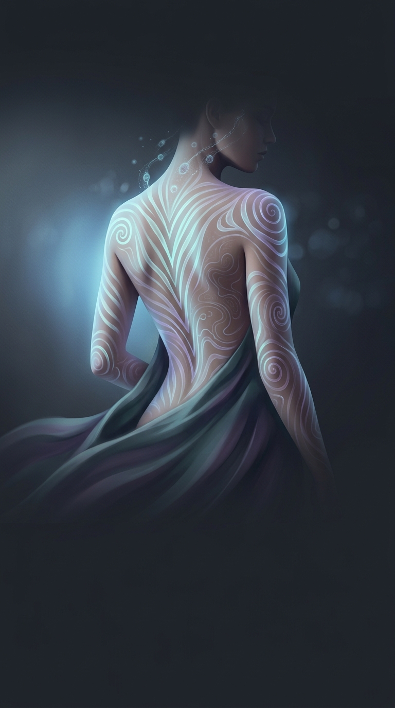 Human skin is completely covered in invisible, alternating stripes and swirling patterns known as Blaschko's lines, which follow the paths of our embryonic cell migration.