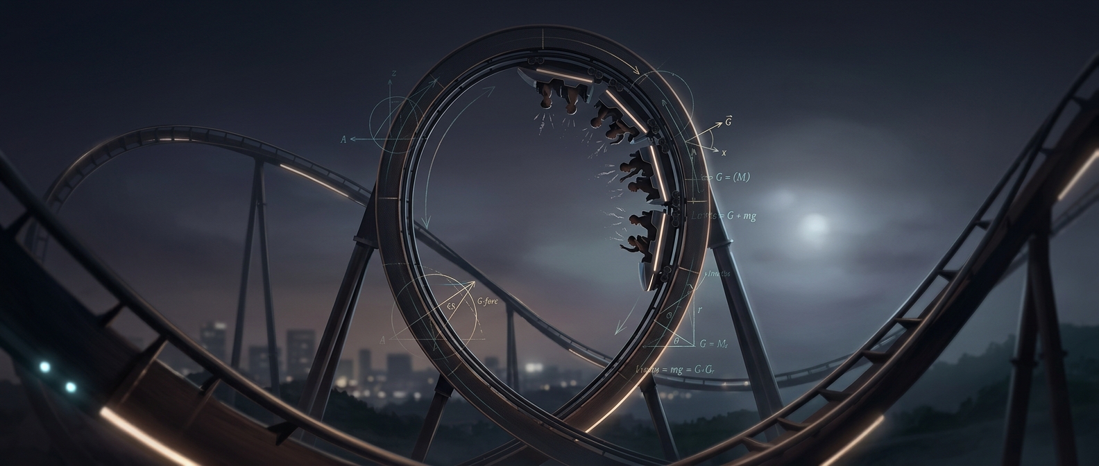 Yelling on thrill rides changes zero physics