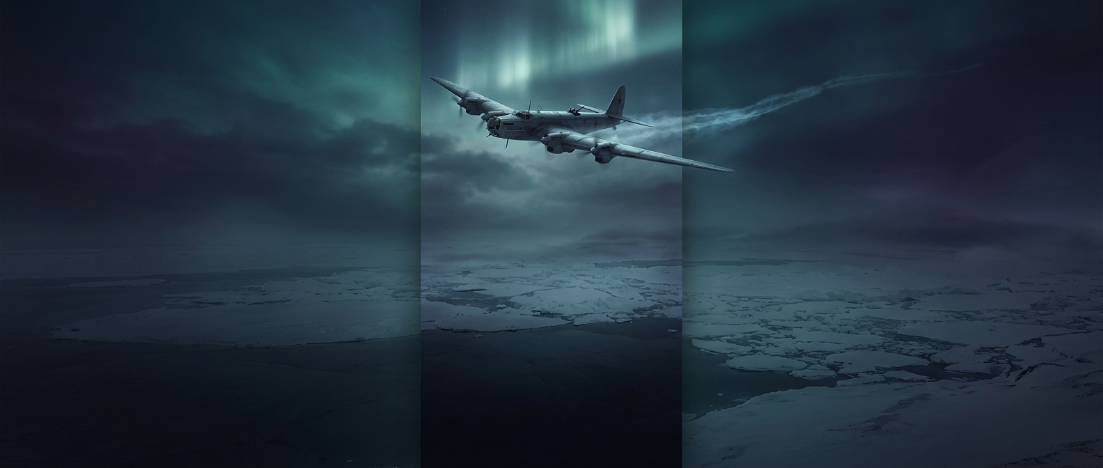 The Arctic flight that pushed an airplane to its limits