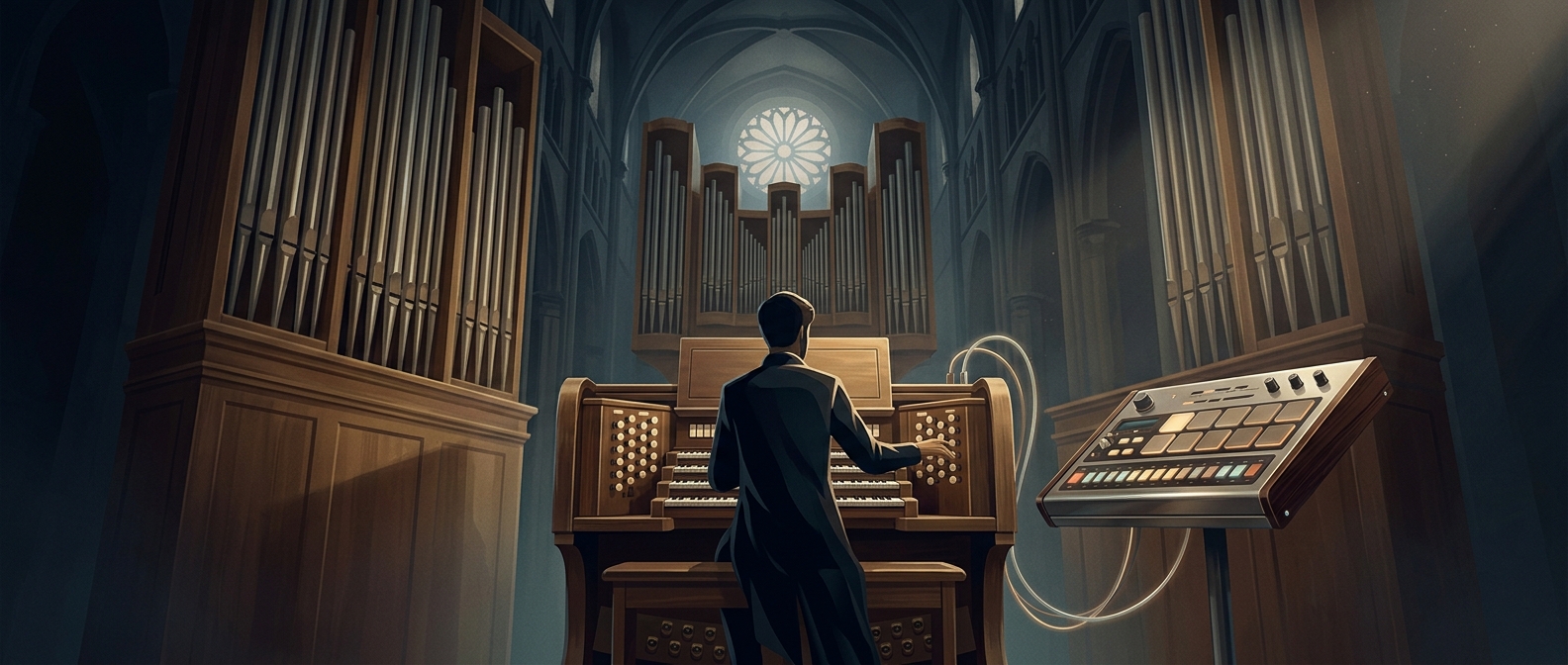 Why the first drum machines were made for churches