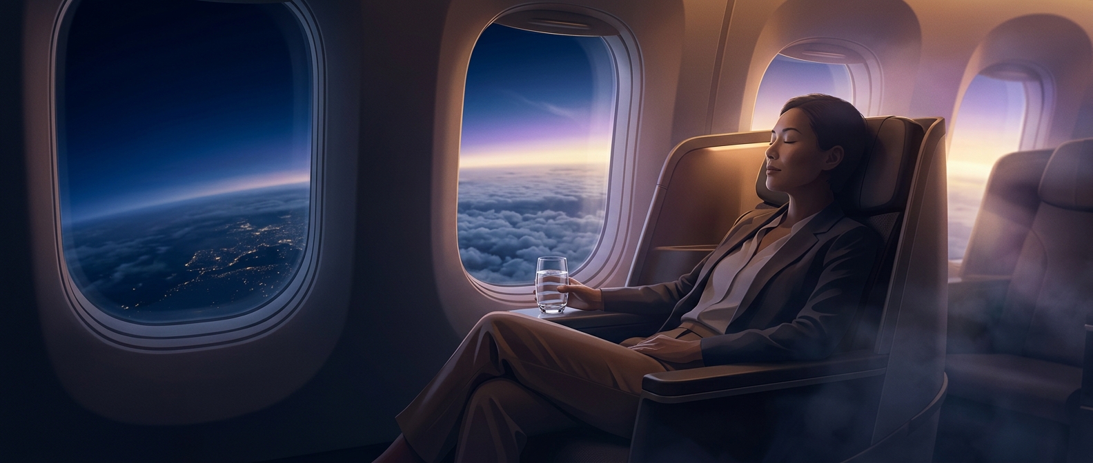Why flying at 500 mph feels like sitting still