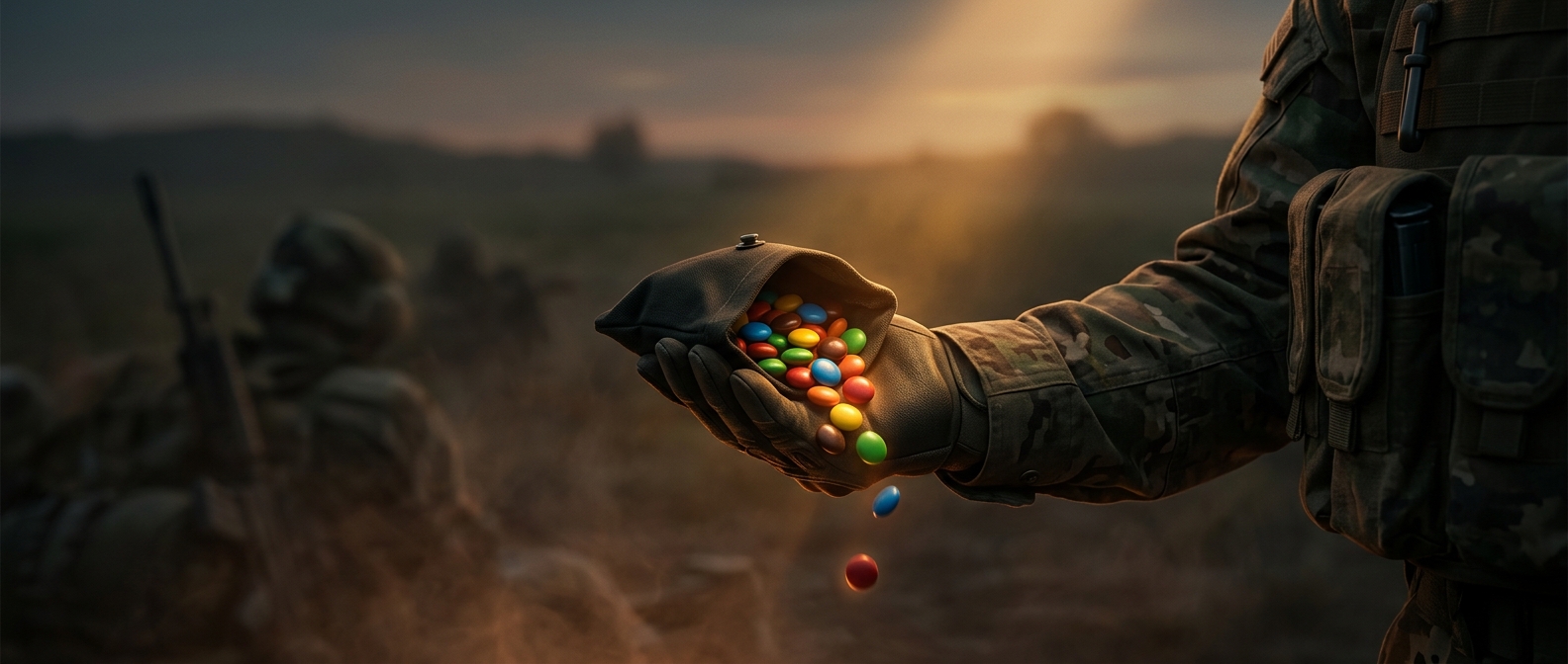 M&M's were made for soldiers in hot climates