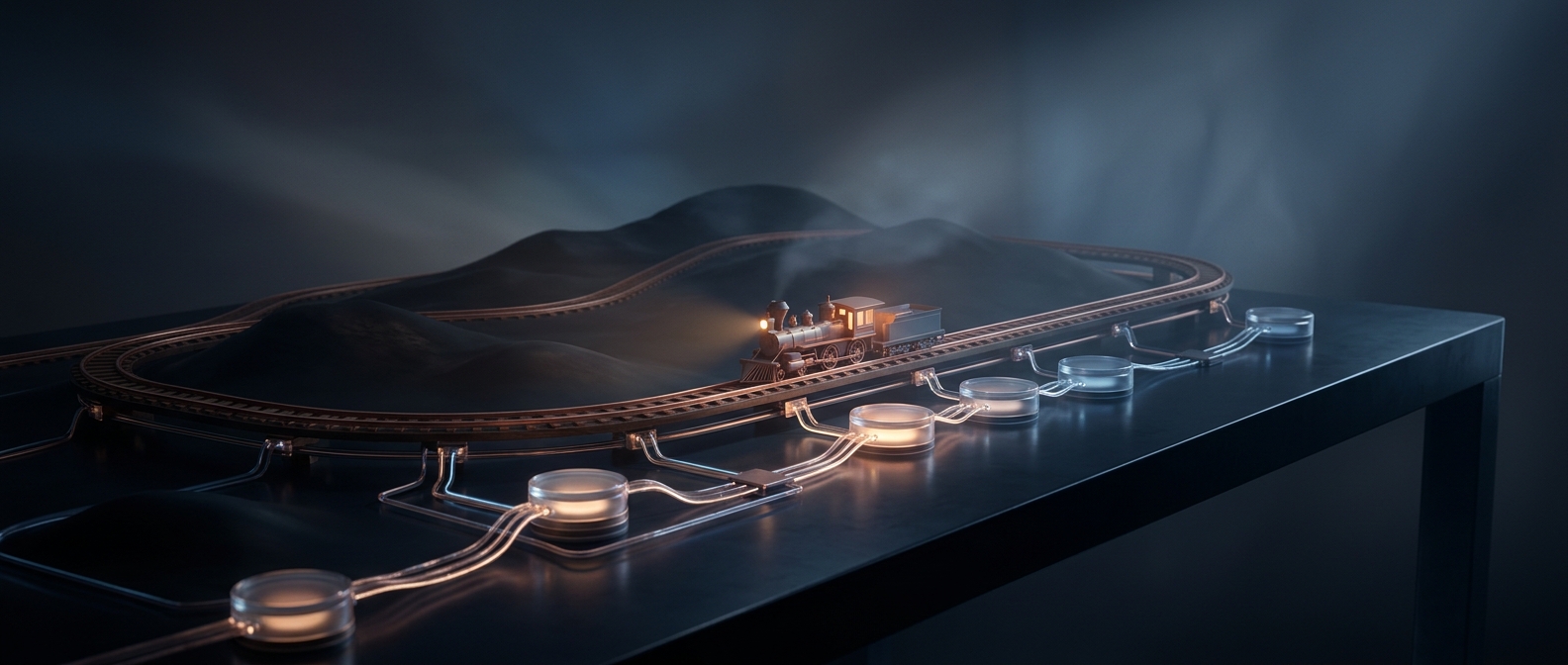 Model train layouts require specific voltage drops