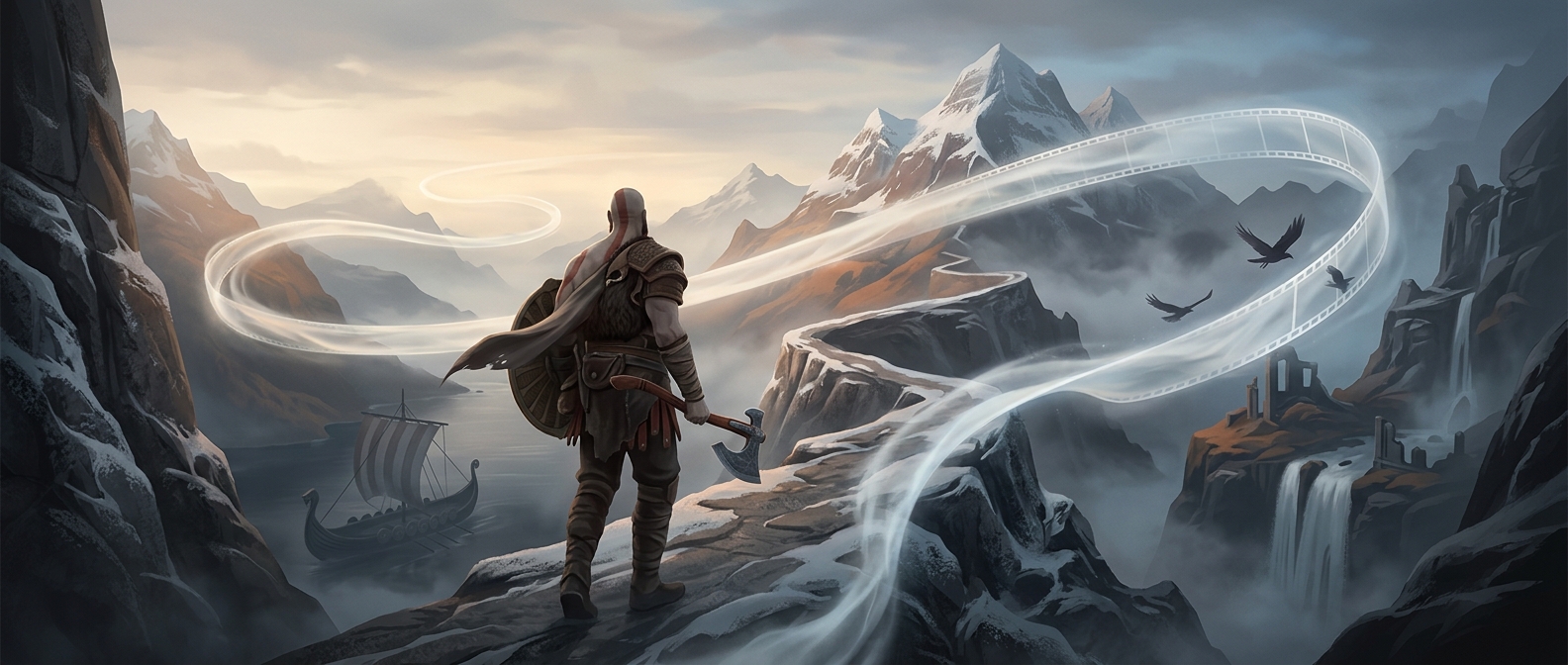 Как God of War создаёт иллюзию одного непрерывного кадра