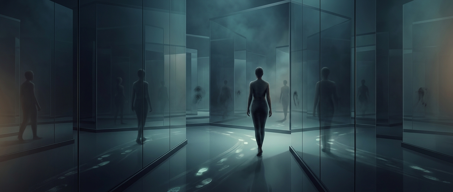 Why smudges help you escape a mirror maze