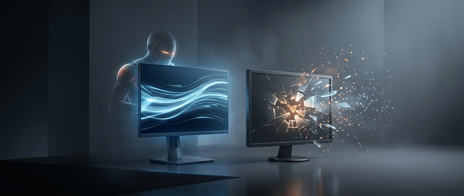 High refresh rates ruin standard displays