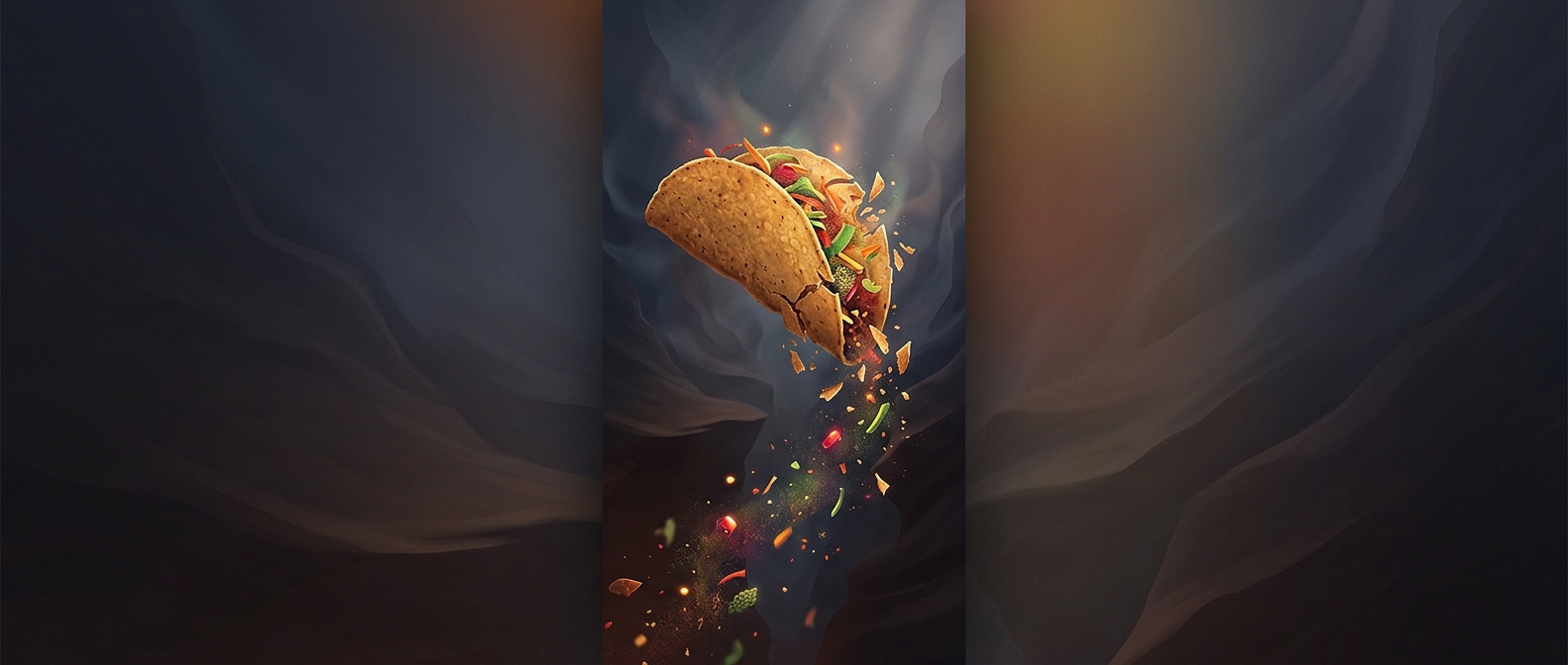 Why hard taco shells explode when you bite them