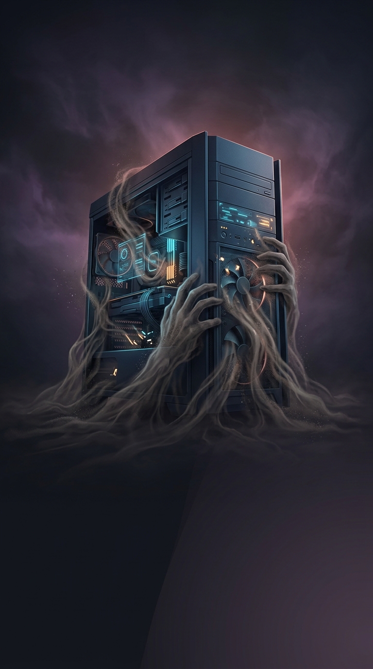 Why does letting normal household dust build up inside your computer secretly destroy its performance?