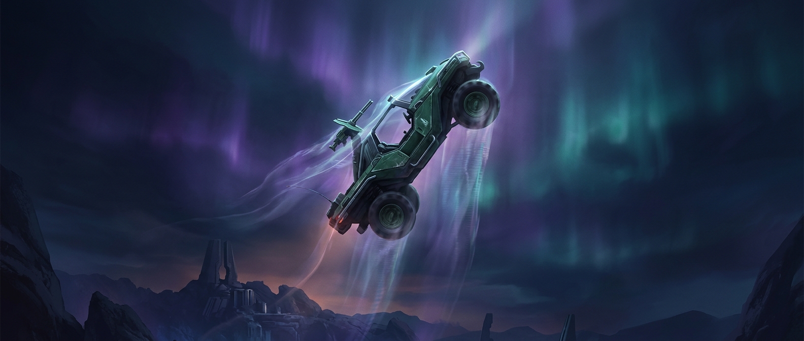 Halo 2 can turn a jeep into a flying missile