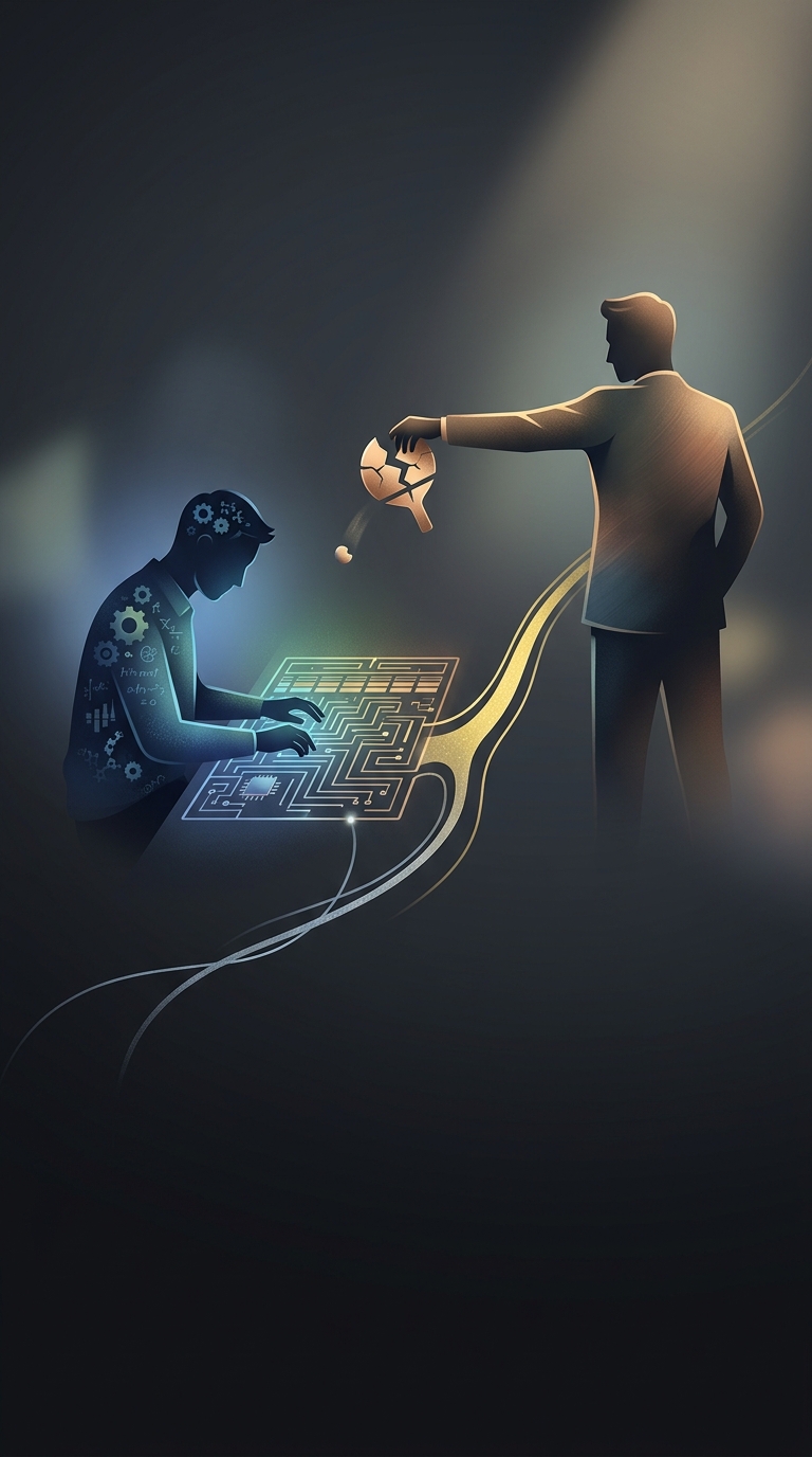 Steve Jobs famously hired Steve Wozniak to build the arcade circuit board for Atari's Breakout in 1975, promising to split the five thousand dollar bonus if the chip count was reduced.