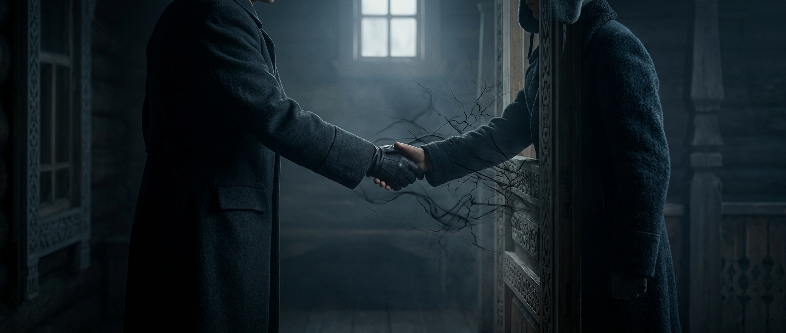 Why Russians avoid shaking hands across doorways