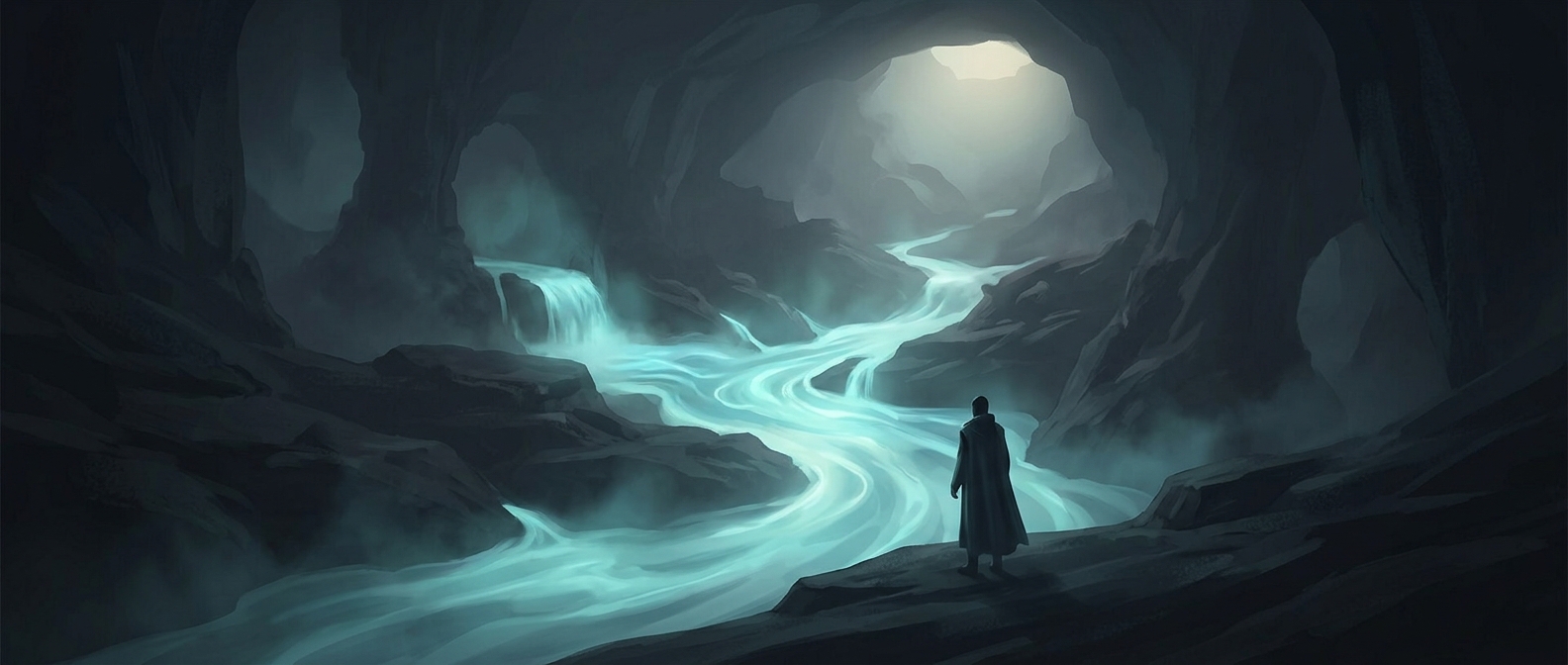 Vril was imagined as a subterranean super fluid