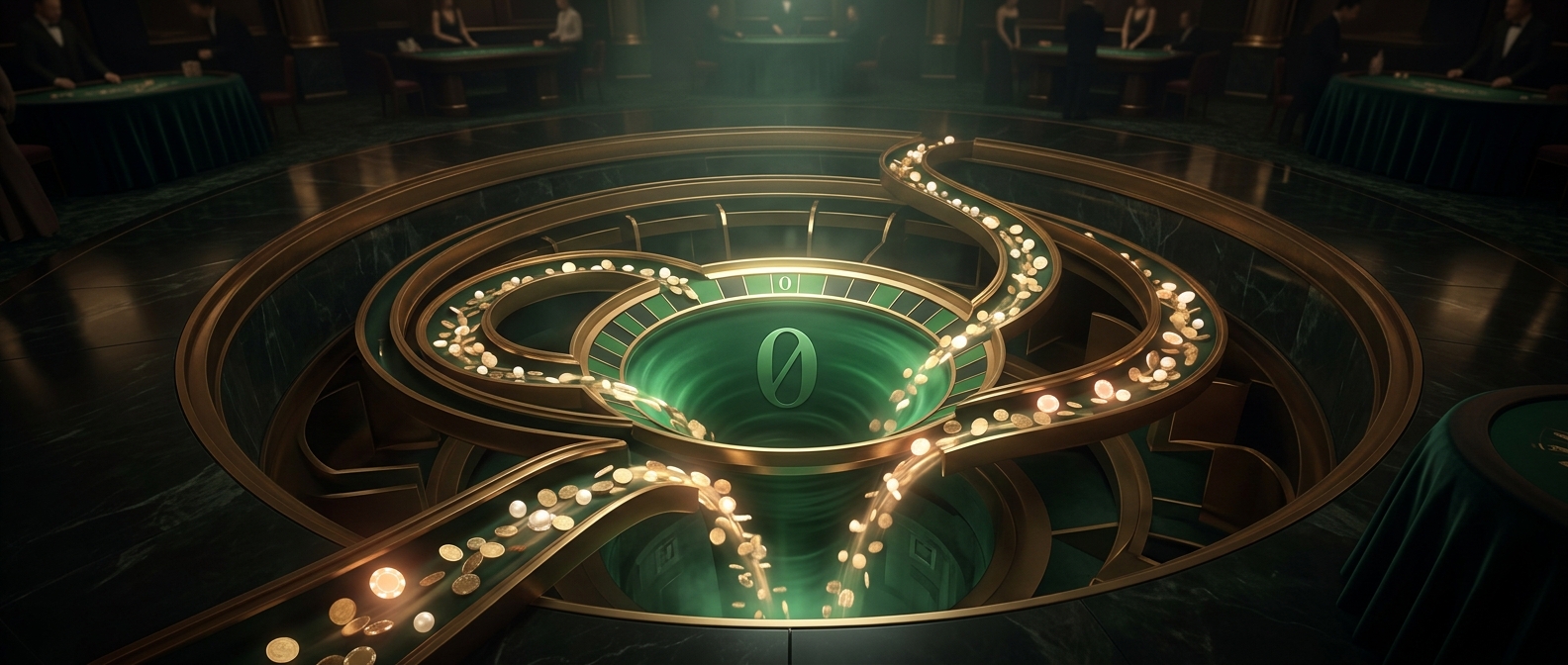 Why roulette's green slots keep casinos ahead