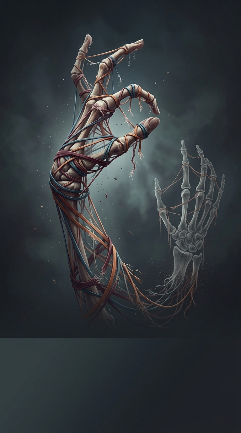 Double jointedness is a complete medical myth, as nobody actually has extra joints hiding in their skeletal structure; they just have extremely loose ligaments.