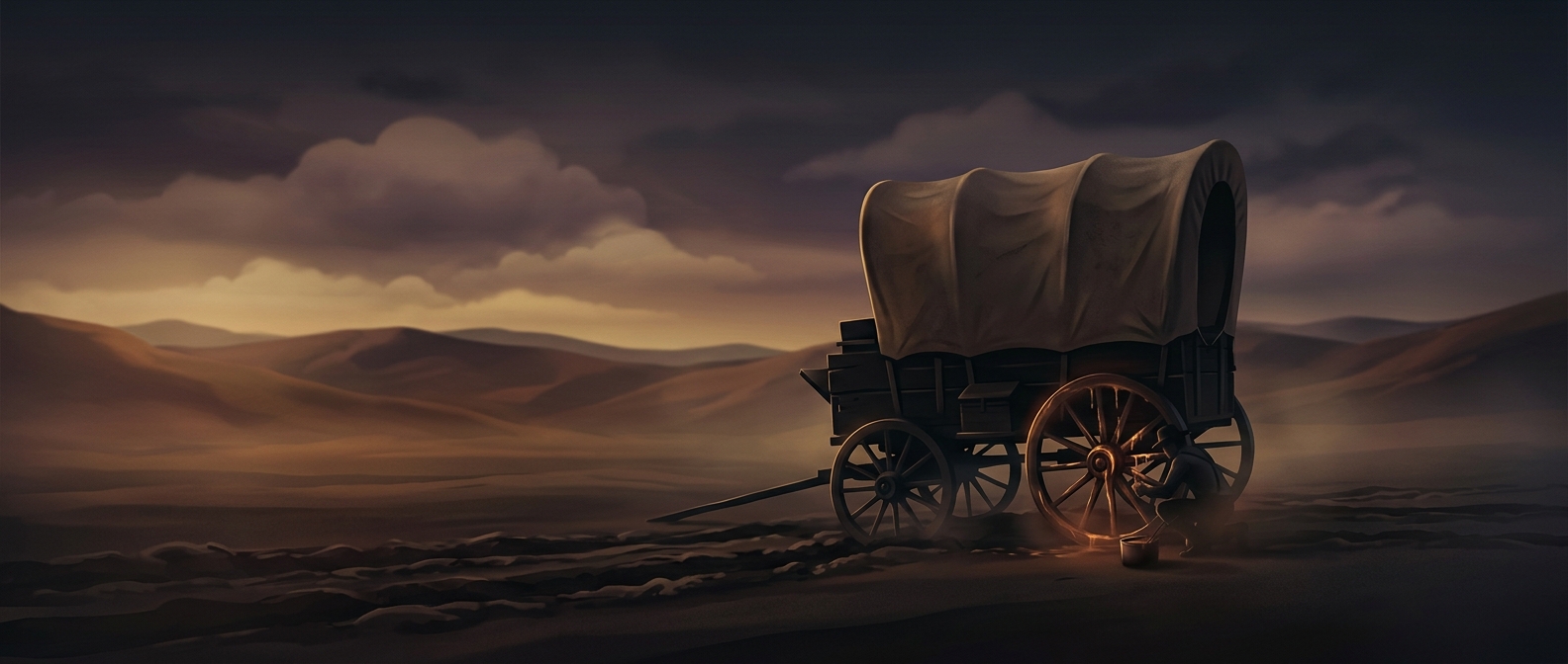 Why pioneer wagons smelled from miles away