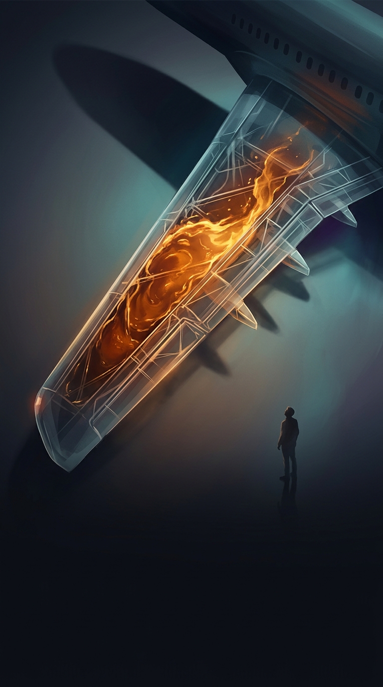 Why are millions of gallons of highly flammable jet fuel stored inside the thin wings instead of the main body?