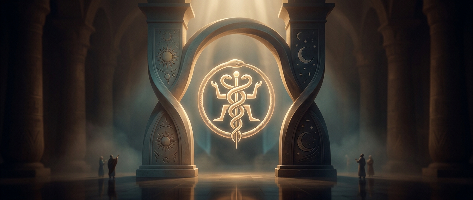Hermetic texts deliberately hold opposing truths together to challenge logic