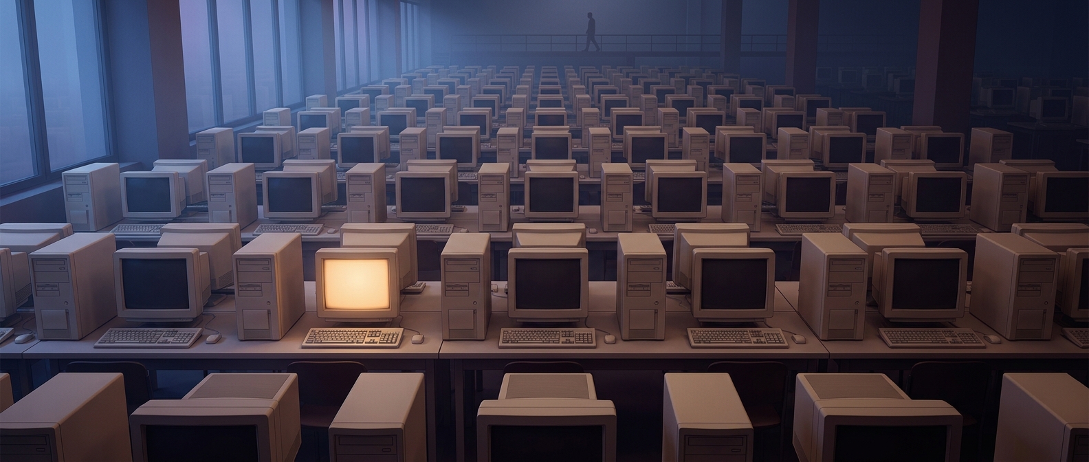 Why early computers were beige
