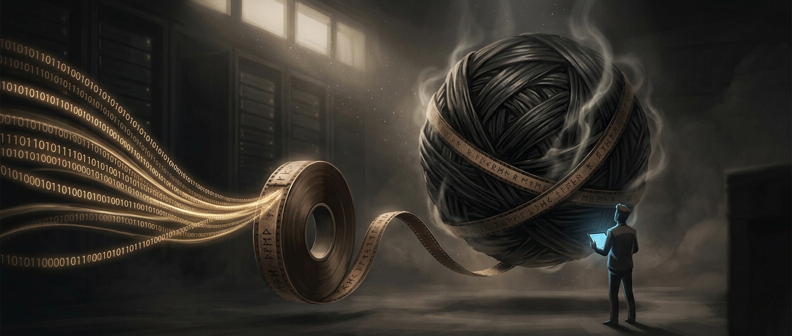 Tarballs are just tape archives from the seventies