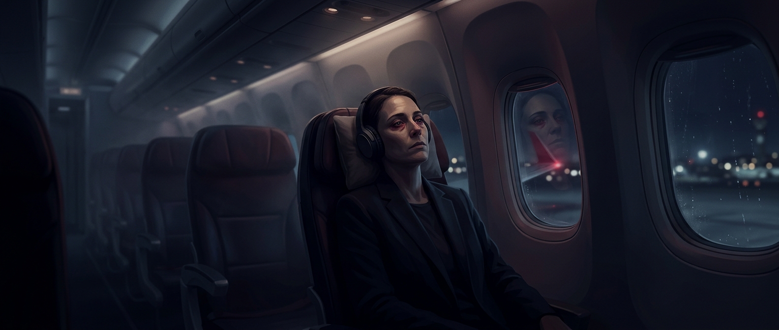 Why overnight flights are called red-eyes