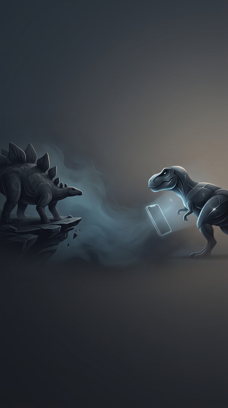 Tyrannosaurus rex actually lived closer in time to the invention of the smartphone than it did to the existence of the Stegosaurus, completely ruining every childhood dinosaur toy battle you ever orchestrated.
