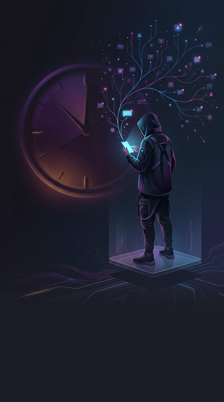 How do free-to-play mobile games use algorithmic manipulation to decide exactly when to send push notifications?