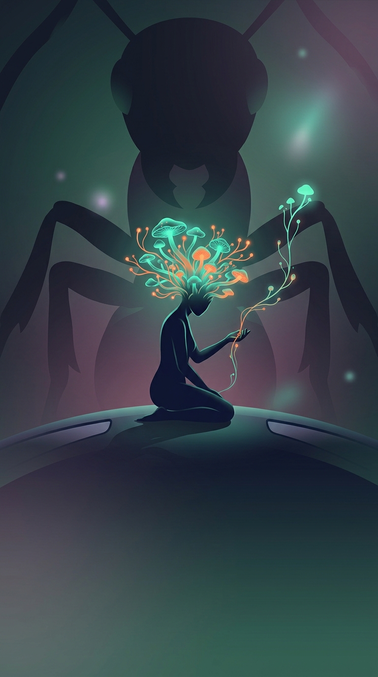 We love to think of nature as beautiful, but fungi have a deeply unsettling relationship with some ants. How?