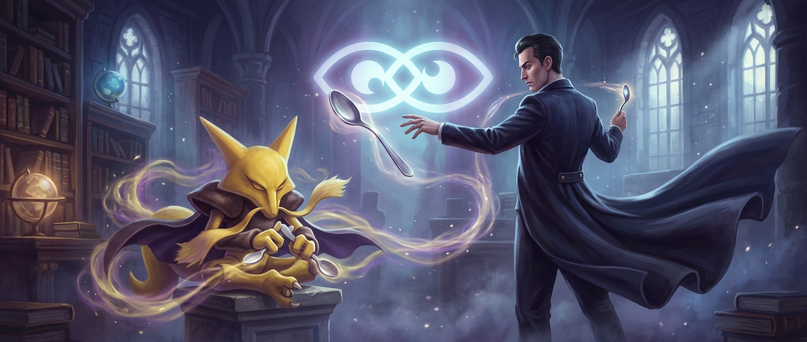 Uri Geller sued Nintendo over a spoon-bending Pokémon