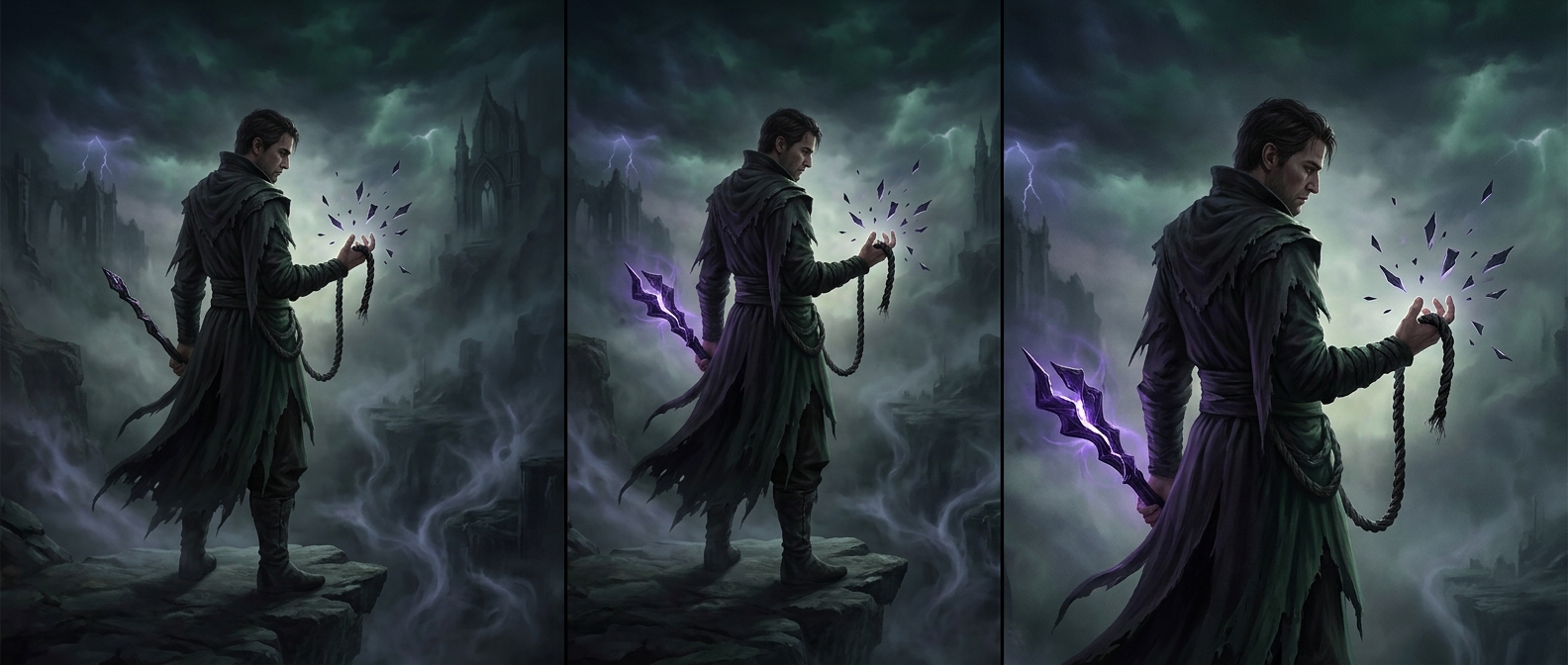 Warlock originally meant oathbreaker instead of male witch
