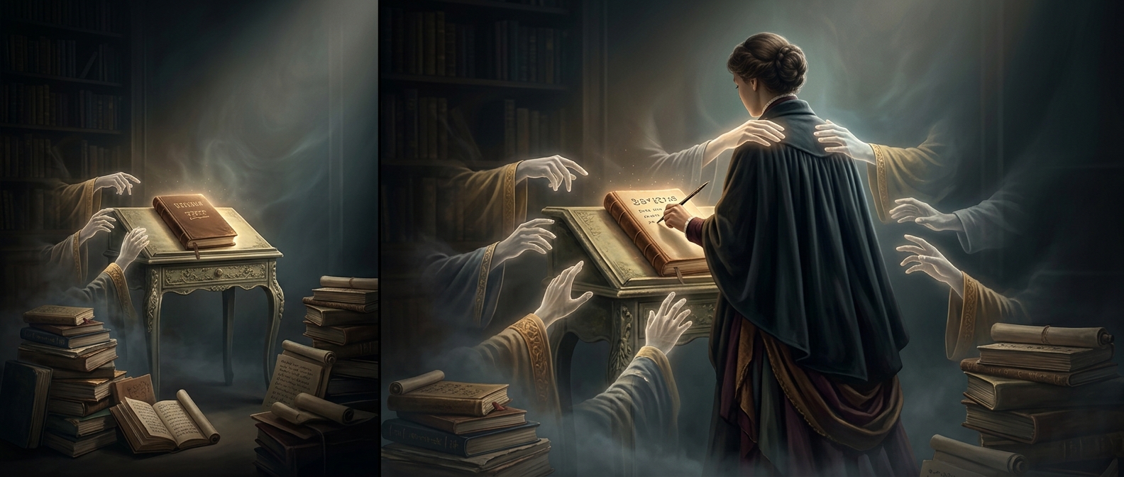 Madame Blavatsky co-founded Theosophy by plagiarizing various Eastern religious texts