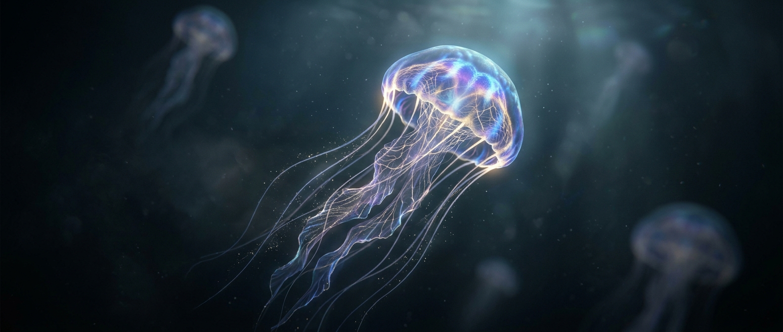 Jellyfish have no brain or heart
