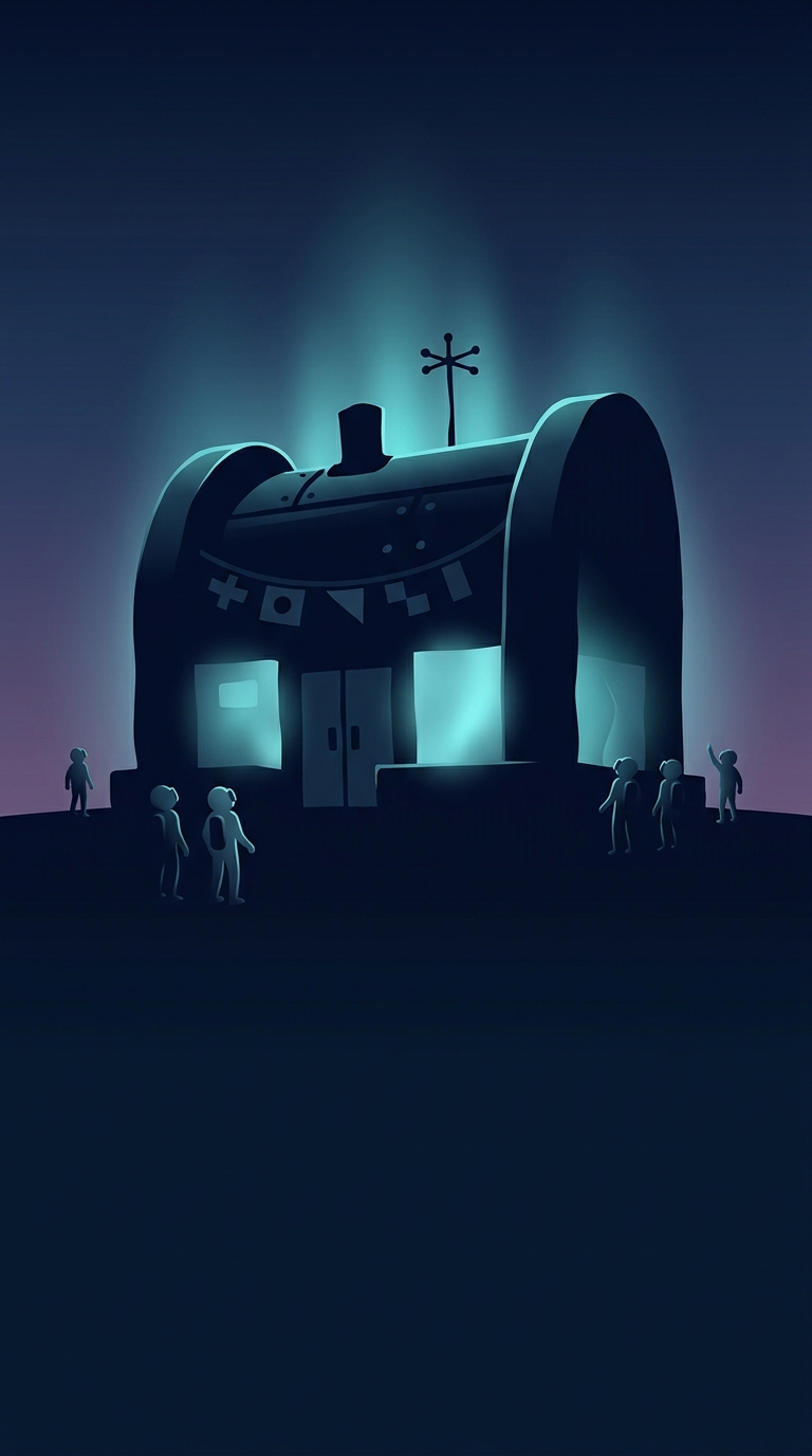 What delightfully morbid real-world object is the famous Krusty Krab restaurant actually shaped like?