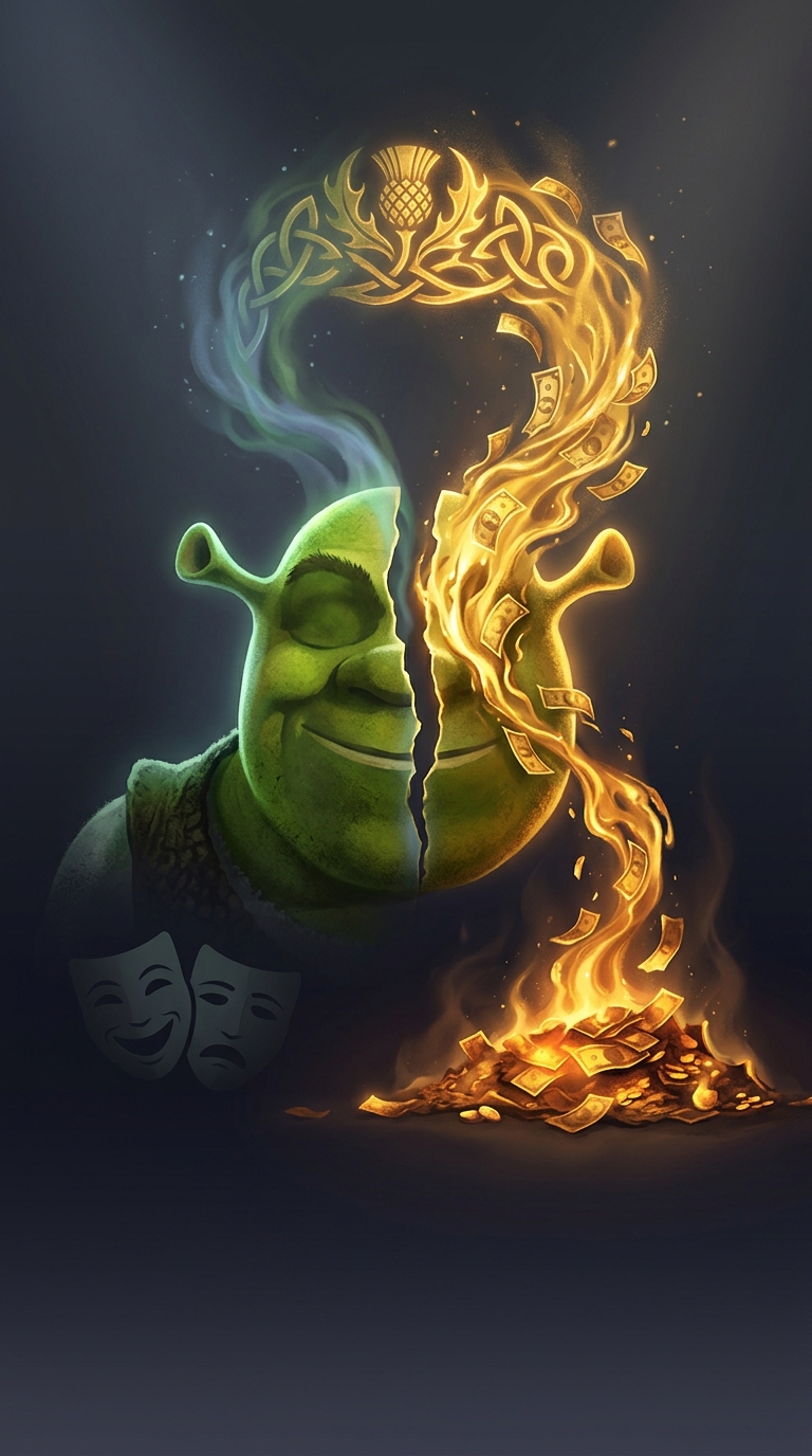 Mike Myers demanded to re-record all of his dialogue for Shrek in a Scottish accent after having already finished the entire movie in his normal voice.