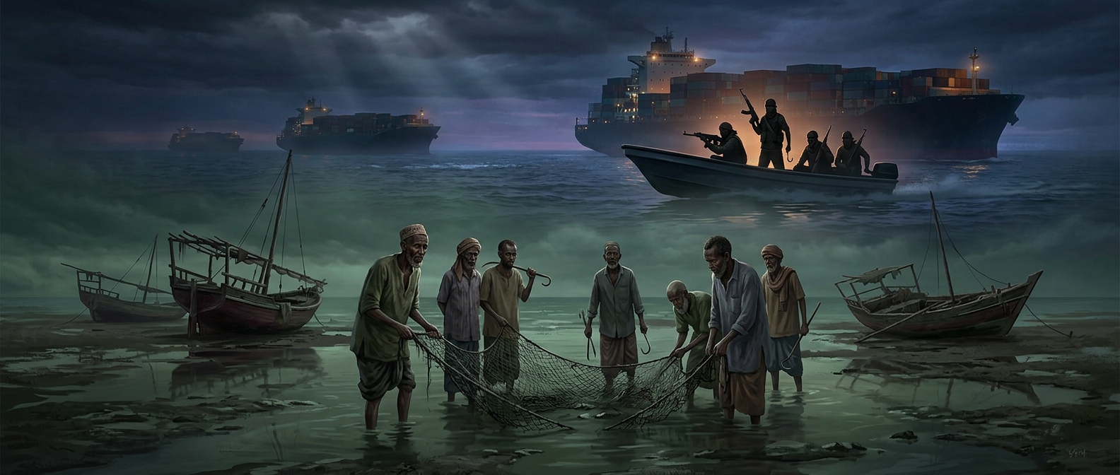 How empty fishing nets helped fuel Somali piracy