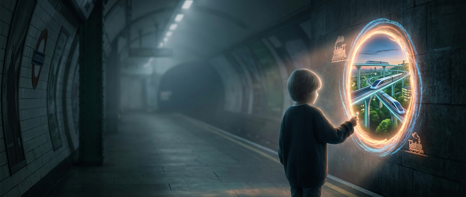 The chalk that draws a hole into another world