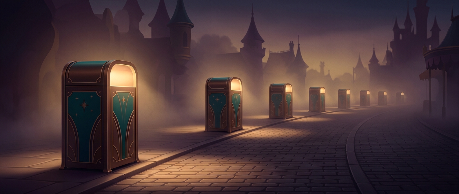 Почему в Disney мусорки стоят через 30 шагов