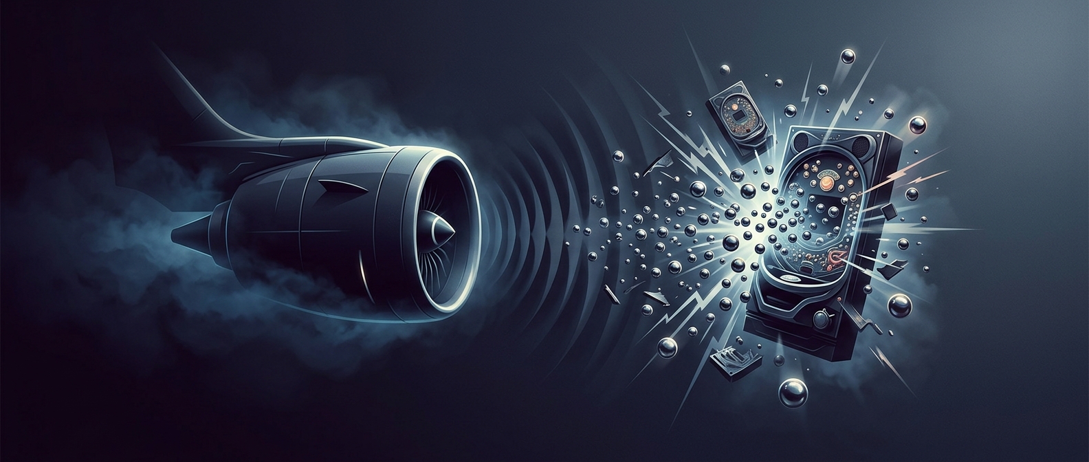 Why pachinko parlors sound like jet engines
