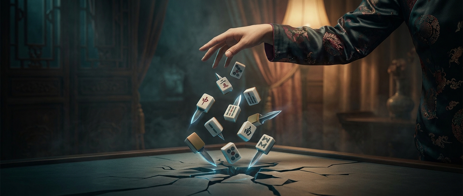Mahjong tiles double as weapons in intense family feuds