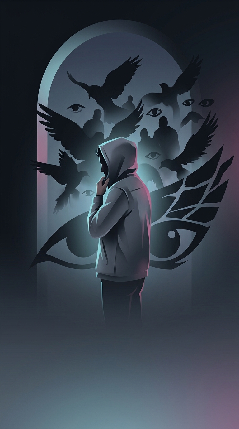 If you act aggressively toward a crow, what terrifying social behavior will it use against you?