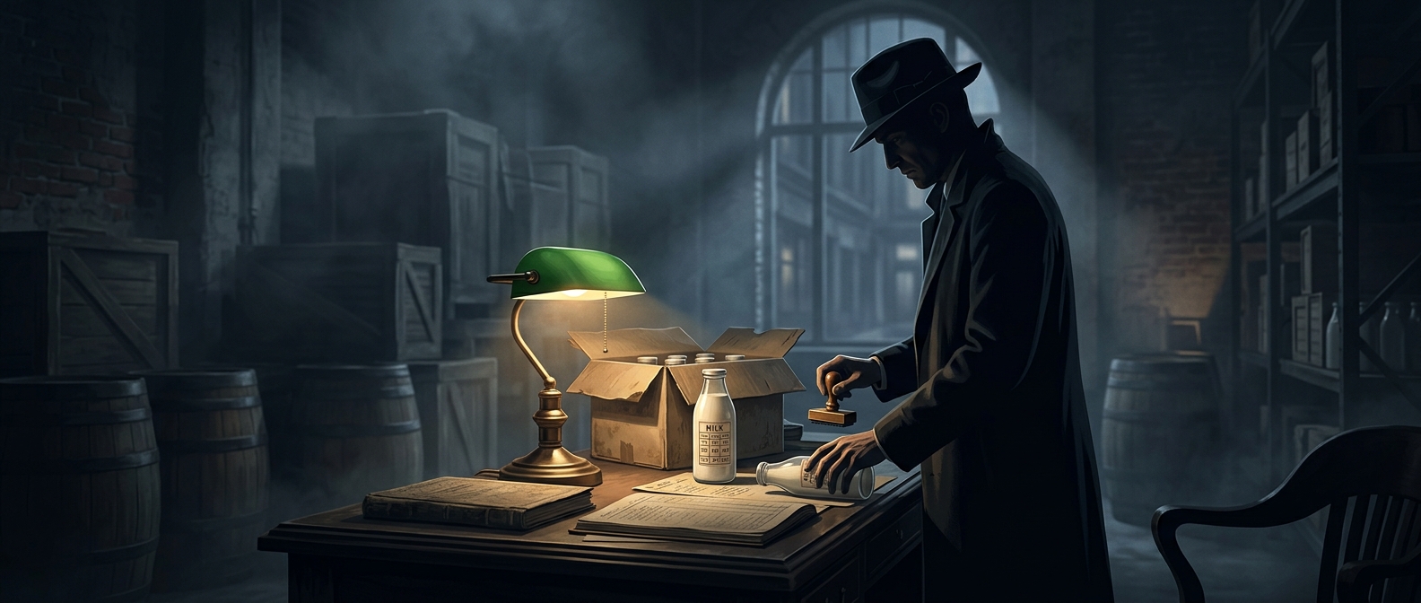 How Al Capone helped put dates on milk bottles