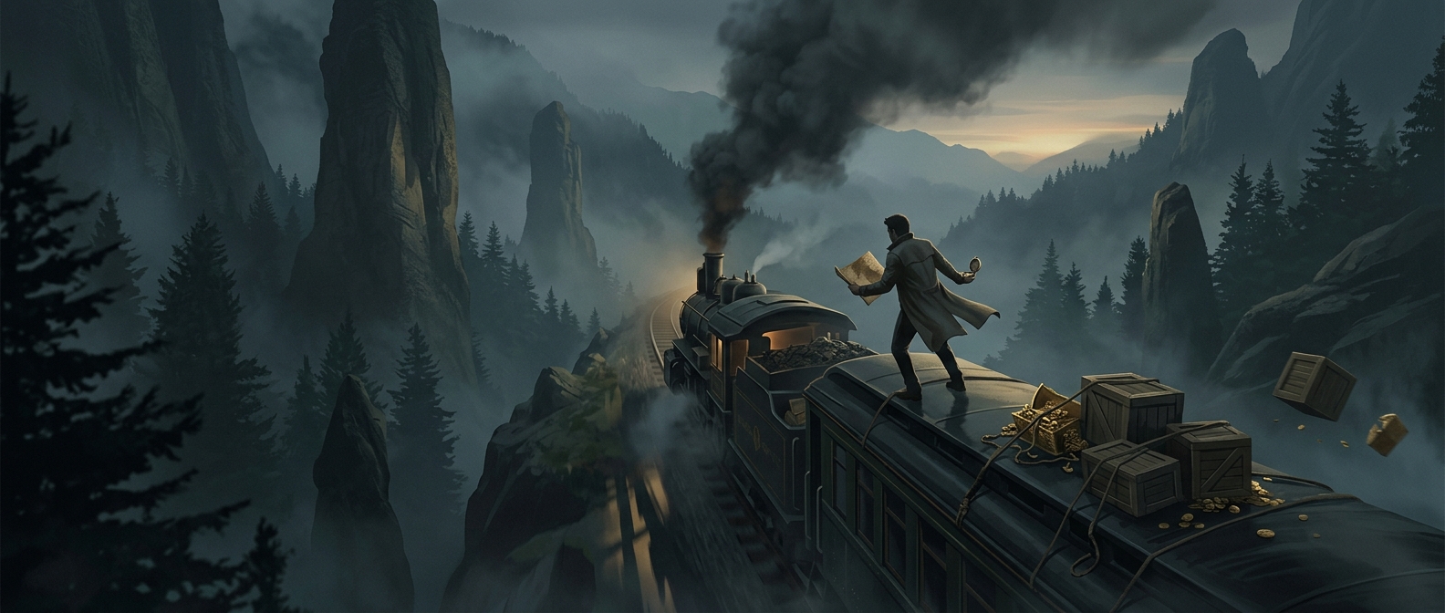 Uncharted довел до совершенства хаотичную сцену с поездом