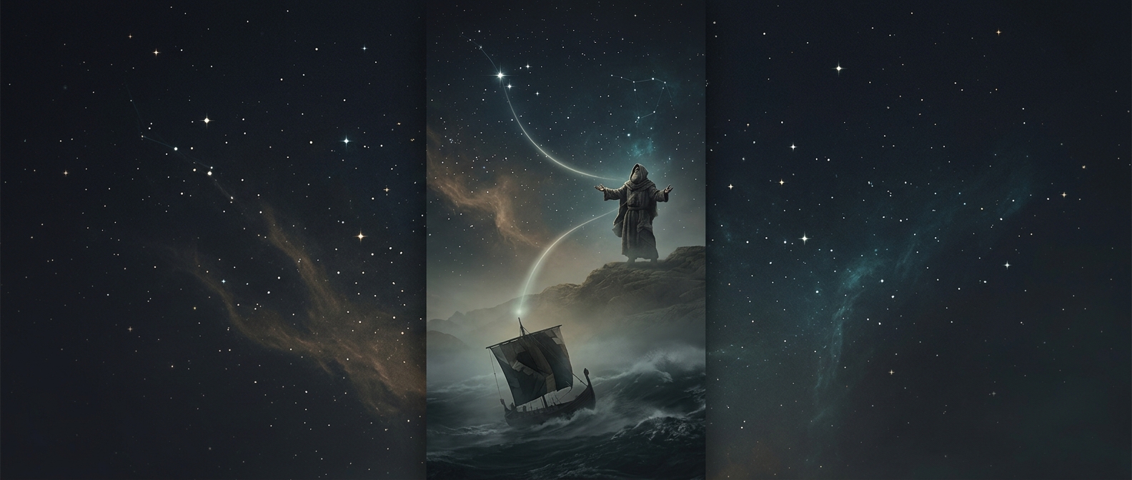 Fixed stars were used by ancient navigators who believed they literally controlled the weather
